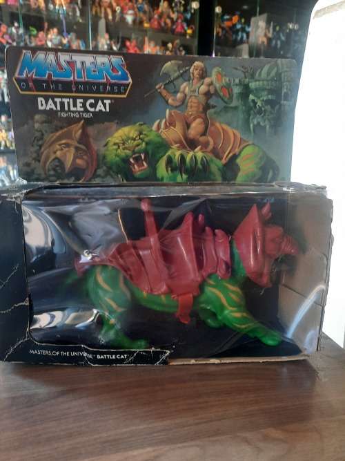 1981 Complete Battle Cat With Box of He-Man Masters of the Universe (MOTU) Vintage Figure