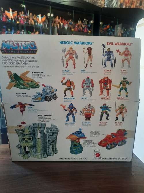 1981 Complete Battle Cat With Box of He-Man Masters of the Universe (MOTU) Vintage Figure