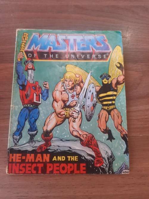 1983 Mini Comic He-man And The Insect People of He-Man-Masters of the Universe (MOTU)