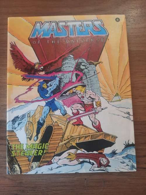 1985 Mini Comic The Magic Stealer of He-Man-Masters of the Universe (MOTU)