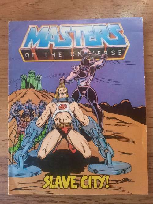 1983 Mini Comic Slave City of He-Man-Masters of the Universe (MOTU)