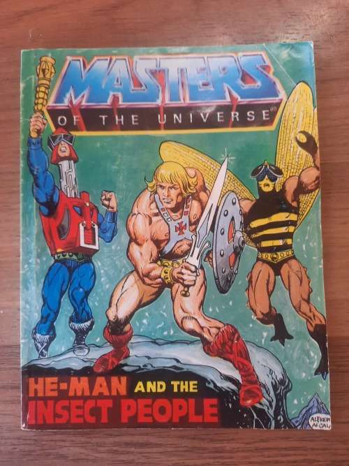 1983 Mini Comic He-man And The Insect People of He-Man-Masters of the Universe (MOTU)