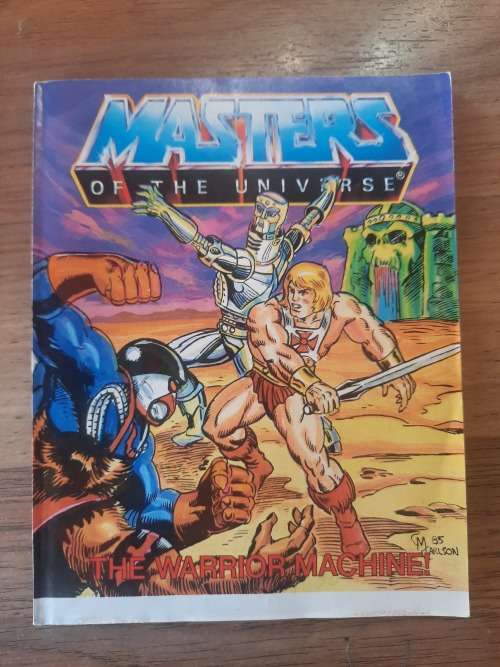 1985 Mini Comic The Warrior Machine of He-Man-Masters of the Universe (MOTU)