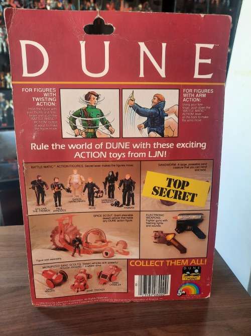 1984 DUNE MOC Complete Rabban Vintage Figure LJN