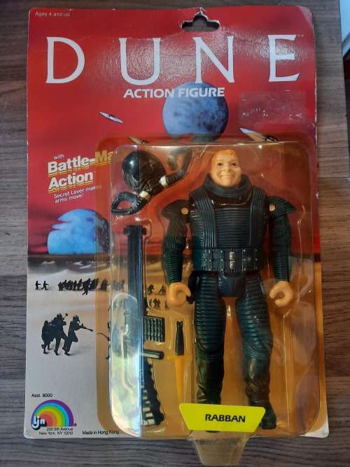 1984 DUNE MOC Complete Rabban Vintage Figure LJN