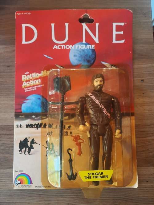 1984 DUNE MOC Complete Stilgar The Freeman Vintage Figure LJN