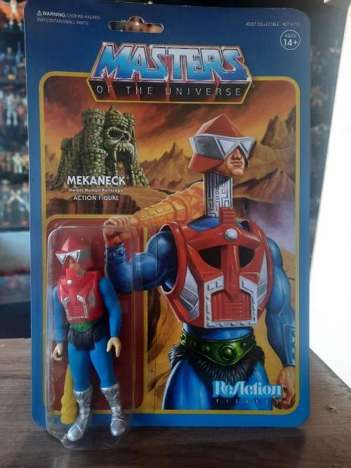 Masters Of The Universe (Motu) Super 7 MEKANECK REACTION Figure Moc