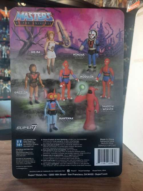 Masters Of The Universe (Motu) Super 7 HORDAK REACTION Figure Moc