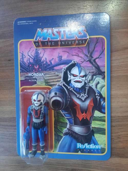 Masters Of The Universe (Motu) Super 7 HORDAK REACTION Figure Moc