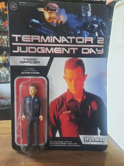 MOC Super 7 REACTION TERMINATOR 2 T1000 OFFICER Figure