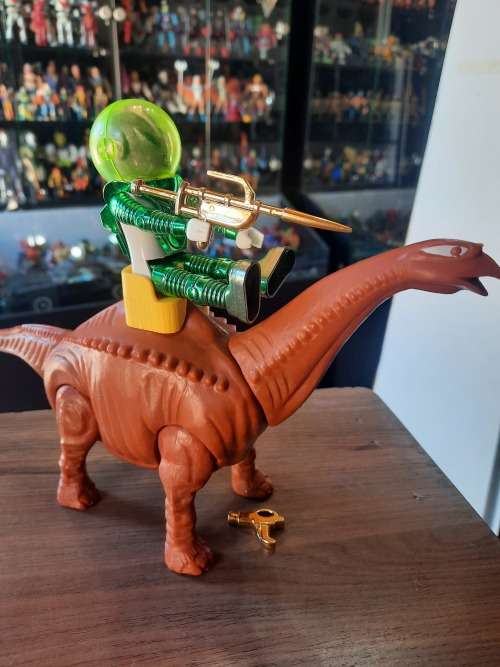 1980`s Airgam Boys SPACE DINOSAUR AND ALIEN Vintage Figure