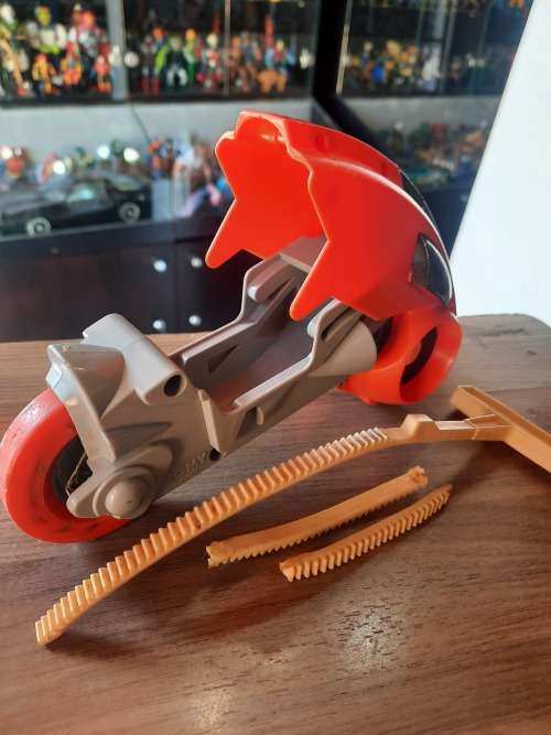 1981 Complete TRON LIGHT CYCLE Vintage Figure