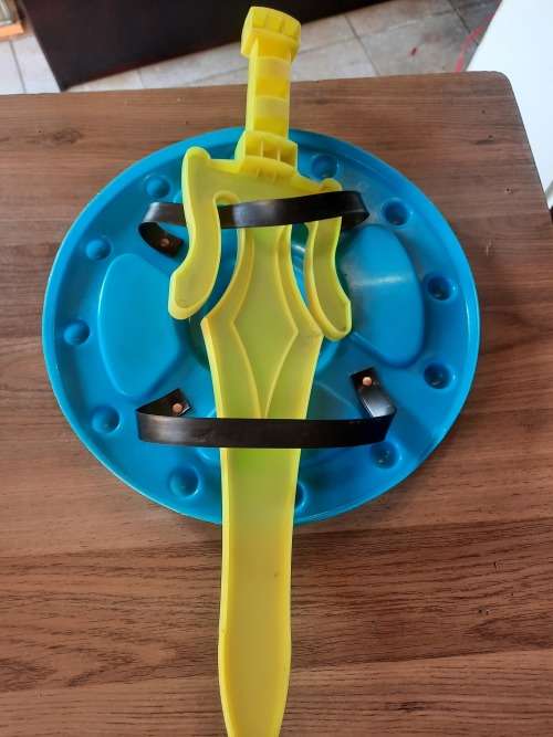 1980`s Vintage He-Man TOY SWORD and SHIELD of He-Man Masters of the Universe (MOTU) Vintage Figure