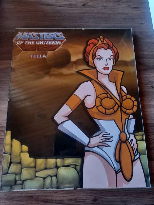 MOTU Framed Picture `TEELA` of He-Man-Masters of the Universe (MOTU)