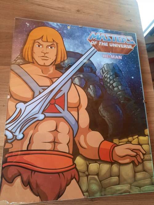 MOTU Framed Picture `HE-MAN` of He-Man-Masters of the Universe (MOTU)