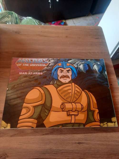 MOTU Framed Picture `MAN AT ARMS` of He-Man-Masters of the Universe (MOTU)