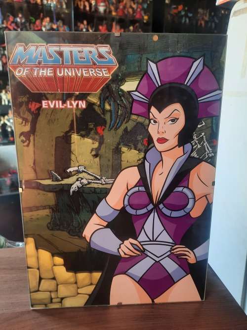 MOTU Framed Picture `EVIL-LYN` of He-Man-Masters of the Universe (MOTU)