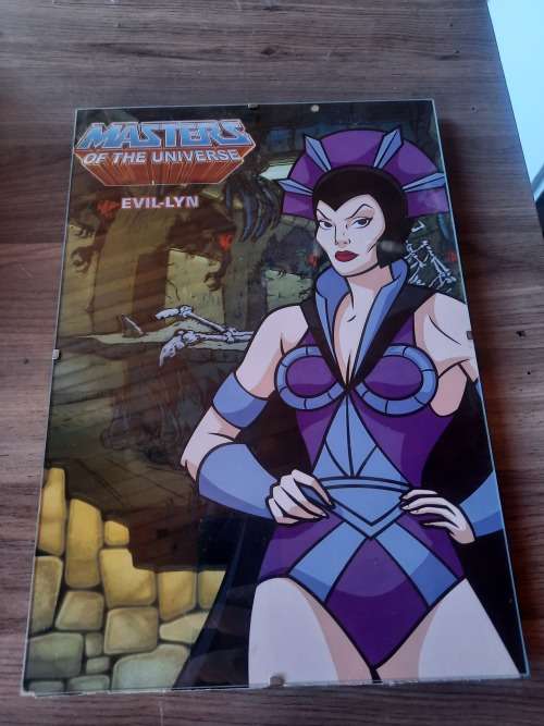 MOTU Framed Picture `EVIL-LYN` of He-Man-Masters of the Universe (MOTU)