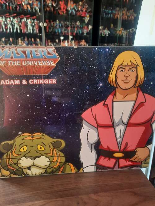 MOTU Framed Picture `ADAM AND GRINGER` of He-Man-Masters of the Universe (MOTU)