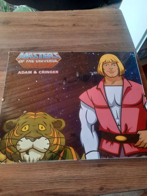 MOTU Framed Picture `ADAM AND GRINGER` of He-Man-Masters of the Universe (MOTU)