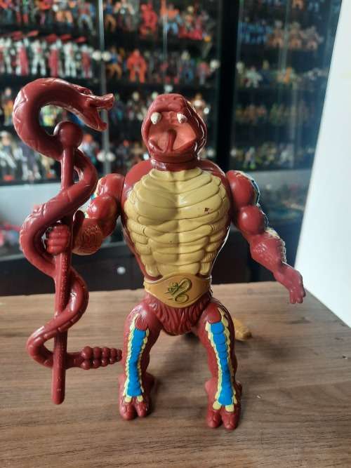 1986 Complete Rattlor of He-Man-Masters of the Universe 21 (MOTU) Vintage Figure