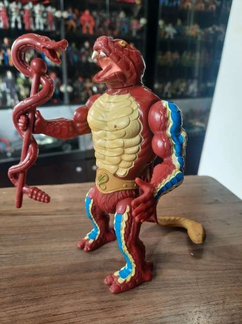 1986 Complete Rattlor of He-Man-Masters of the Universe 21 (MOTU) Vintage Figure
