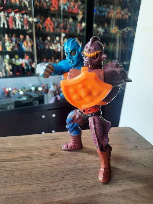 1985 Complete Two Bad of He-Man-Masters of the Universe (MOTU) Vintage Figure 45