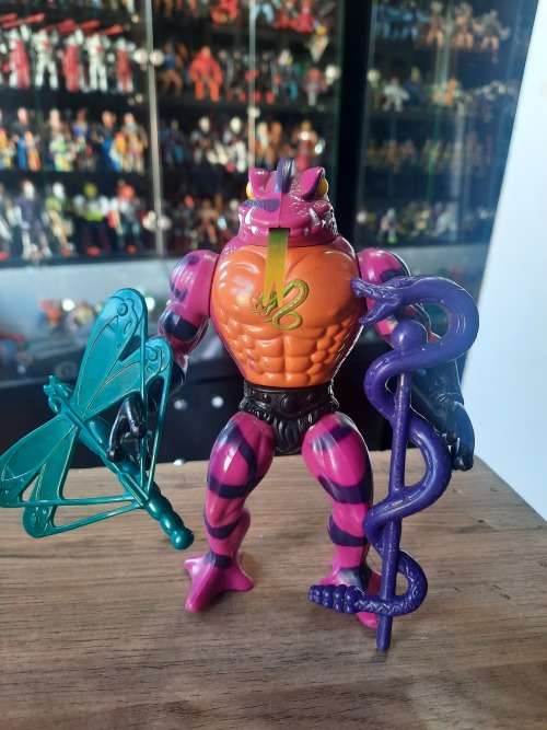 1986 Complete Tung Lashor of He-Man-Masters of the Universe #39 (MOTU) Vintage Figure