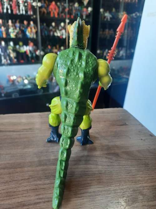 1984 Complete Whiplash of He-Man-Masters of the Universe 39 (MOTU) Vintage Figure