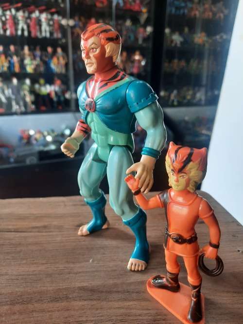 Thundercats 1986 Tygra With PVC Wilykat Vintage Figure 61