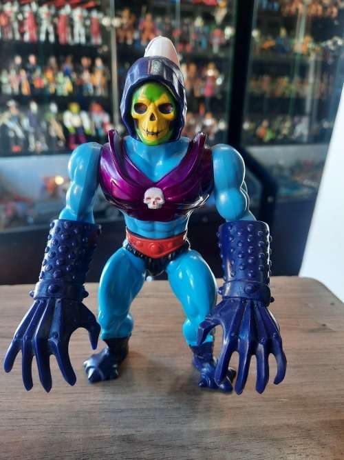 1985 Complete Terror Claws Skeletor of He-Man-Masters of the Universe #10 (MOTU) Vintage Figure
