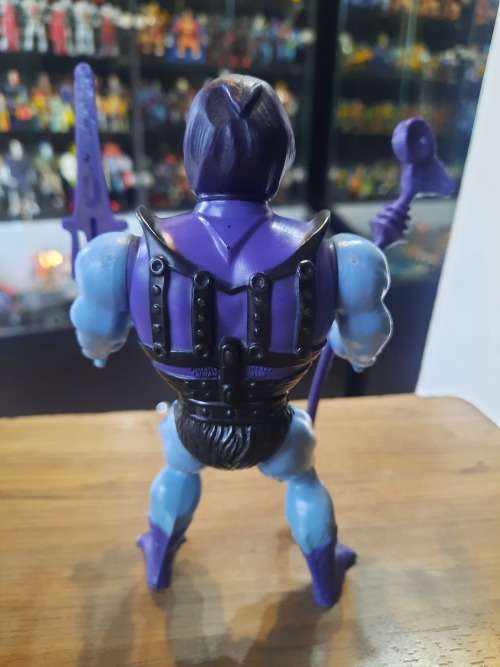 1984 Complete Battle Armor Skeletor of He-Man-Masters of the Universe 23 (MOTU) Vintage Figure