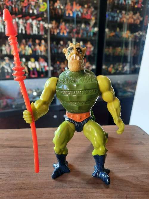 1984 Complete Whiplash of He-Man-Masters of the Universe #23 (MOTU) Vintage Figure