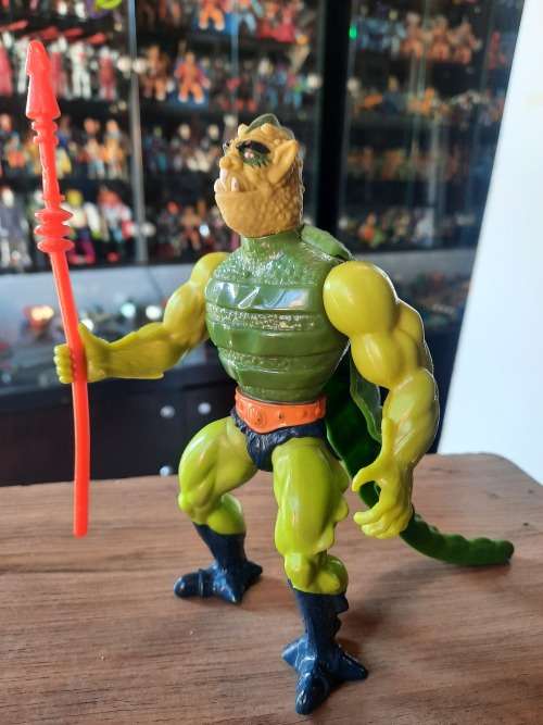 1984 Complete Whiplash of He-Man-Masters of the Universe #23 (MOTU) Vintage Figure