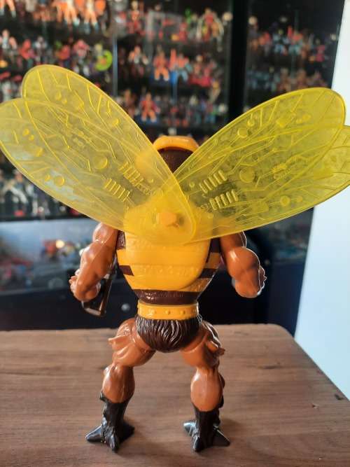 1984 Complete Buzz-Off of He-Man-Masters of the Universe 23 (MOTU) Vintage Figure