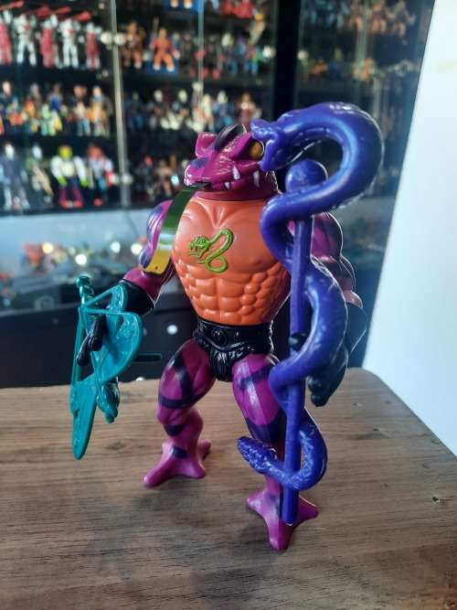 1986 Complete Tung Lashor of He-Man-Masters of the Universe #23 (MOTU) Vintage Figure