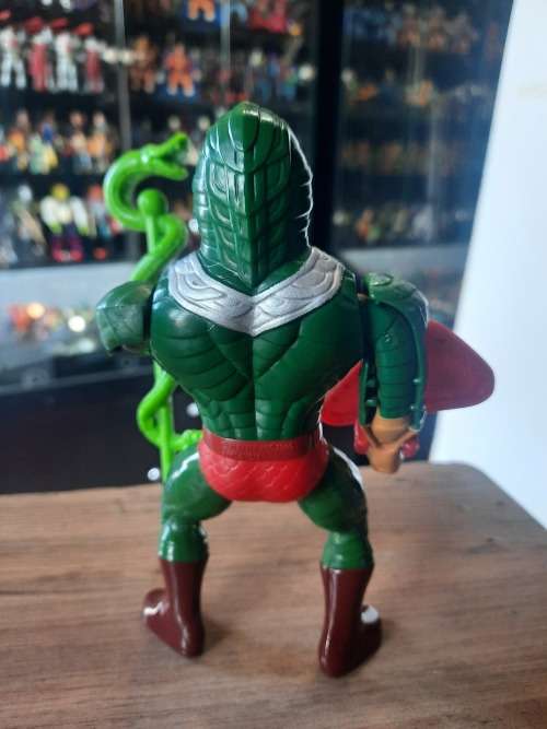 1986 Complete King Hiss of He-Man-Masters of the Universe 23 (MOTU) Vintage Figure