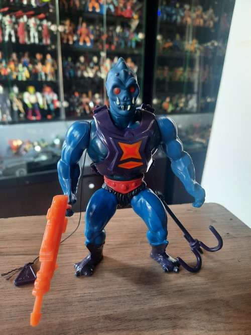 1984 Complete Webstor of He-Man-Masters of the Universe 23  (MOTU) Vintage Figure