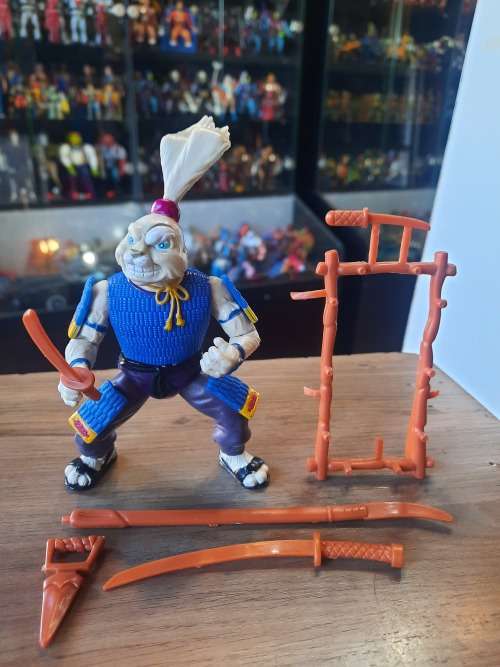 1989 Complete Usagi Vintage Figure Teenage Mutant Ninja Turtles