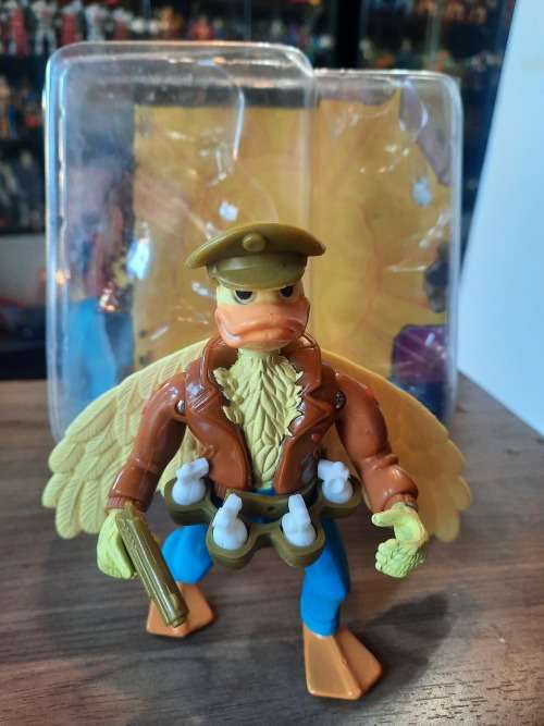 1989 Complete Ace Duck With Blister Vintage Figure Teenage Mutant Ninja Turtles