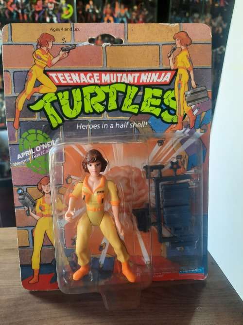 1990 MOC April o Neil Vintage Figure Teenage Mutant Ninja Turtles