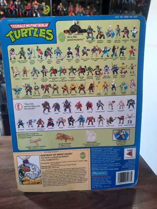 1991 MOC Space Usagi Vintage Figure Teenage Mutant Ninja Turtles