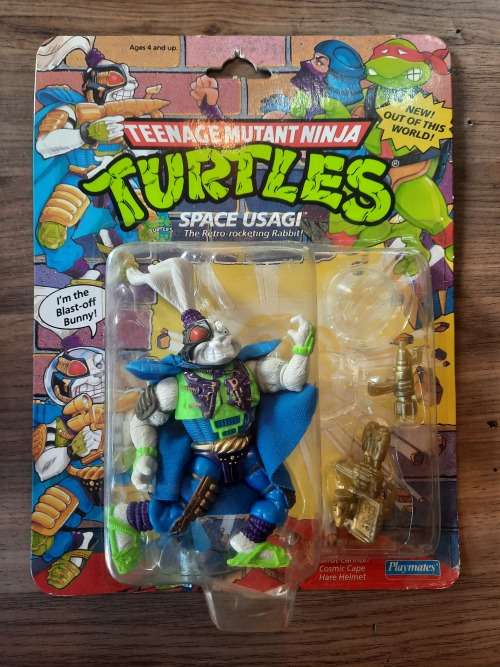 1991 MOC Space Usagi Vintage Figure Teenage Mutant Ninja Turtles