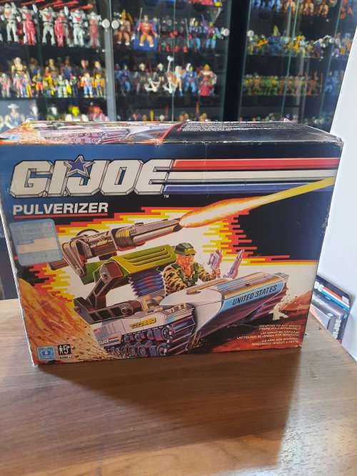 GI Joe 1990 Complete Boxed PULVERIZER Vintage Figures