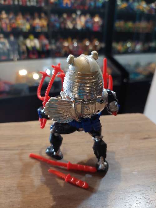 1991 Complete CHROME DOME Vintage Figure Teenage Mutant Ninja Turtles #85