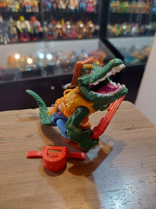 1989 Complete Leatherhead Vintage Figure Teenage Mutant Ninja Turtles #85