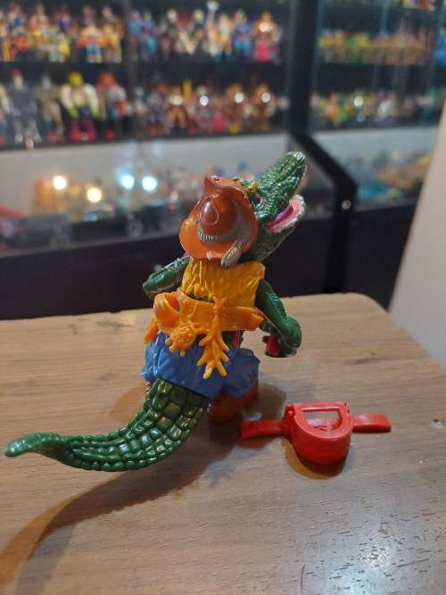 1989 Complete Leatherhead Vintage Figure Teenage Mutant Ninja Turtles #85