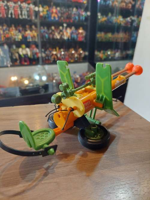 1989 Complete DOUBLE BARRELED PLUNGER GUN Vintage Figure Teenage Mutant Ninja Turtles