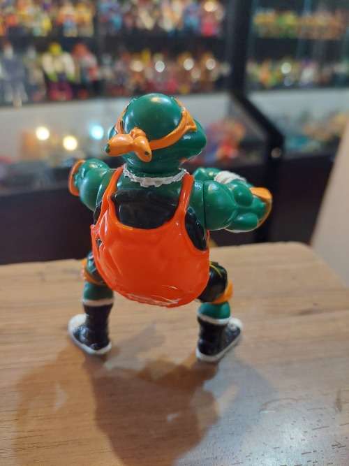 1991 SHELL SLAMMIN MIKE Vintage Figure Teenage Mutant Ninja Turtles #85