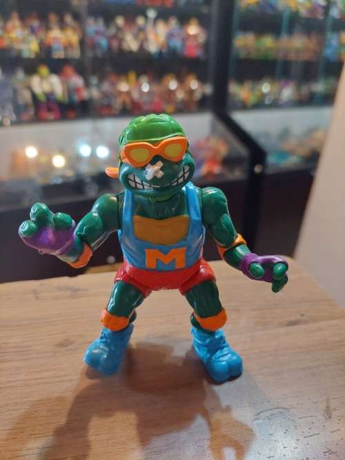 1990 SKATEBOARDING MIKE Vintage Figure Teenage Mutant Ninja Turtles  85
